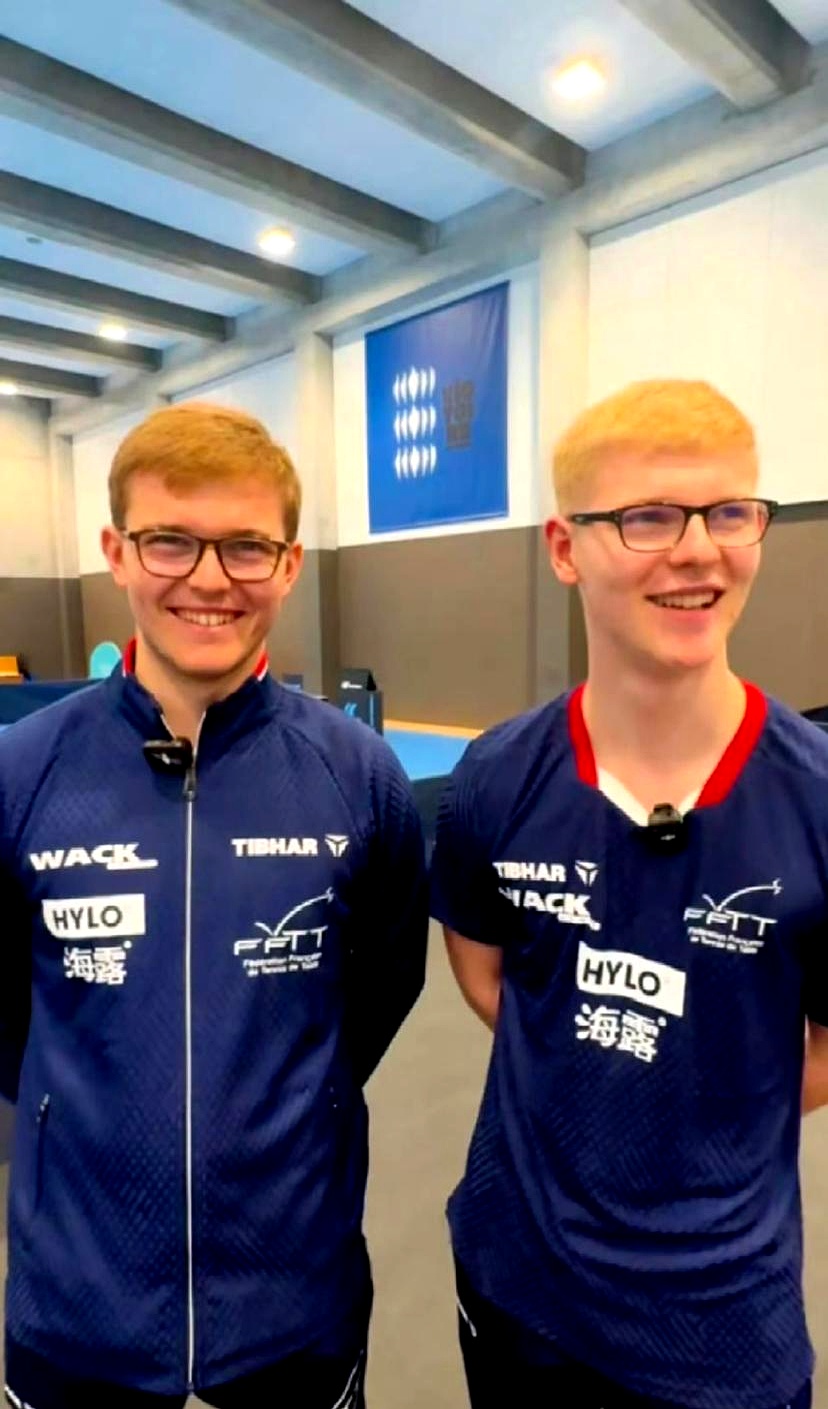 包含法国乒乓球队爆冷比利时乒乓球队，波尔送出助攻的词条